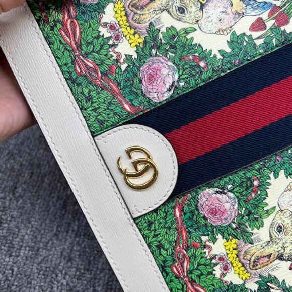 100% Authentic Gucci Ophidia Chain Small Shoulder Bag - Picture 3 of 16